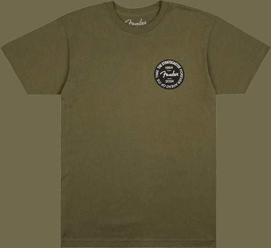 StratocasterTM 70th Anniversary Badge Tee