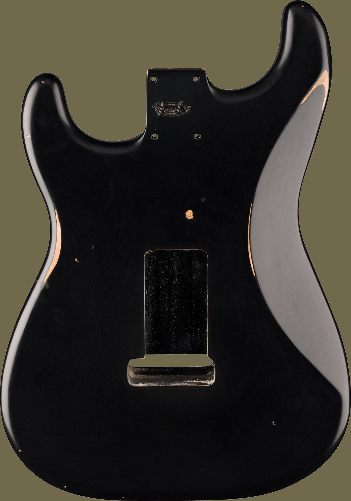 Road Worn® 50's Stratocaster® SSS Alder Body, Black