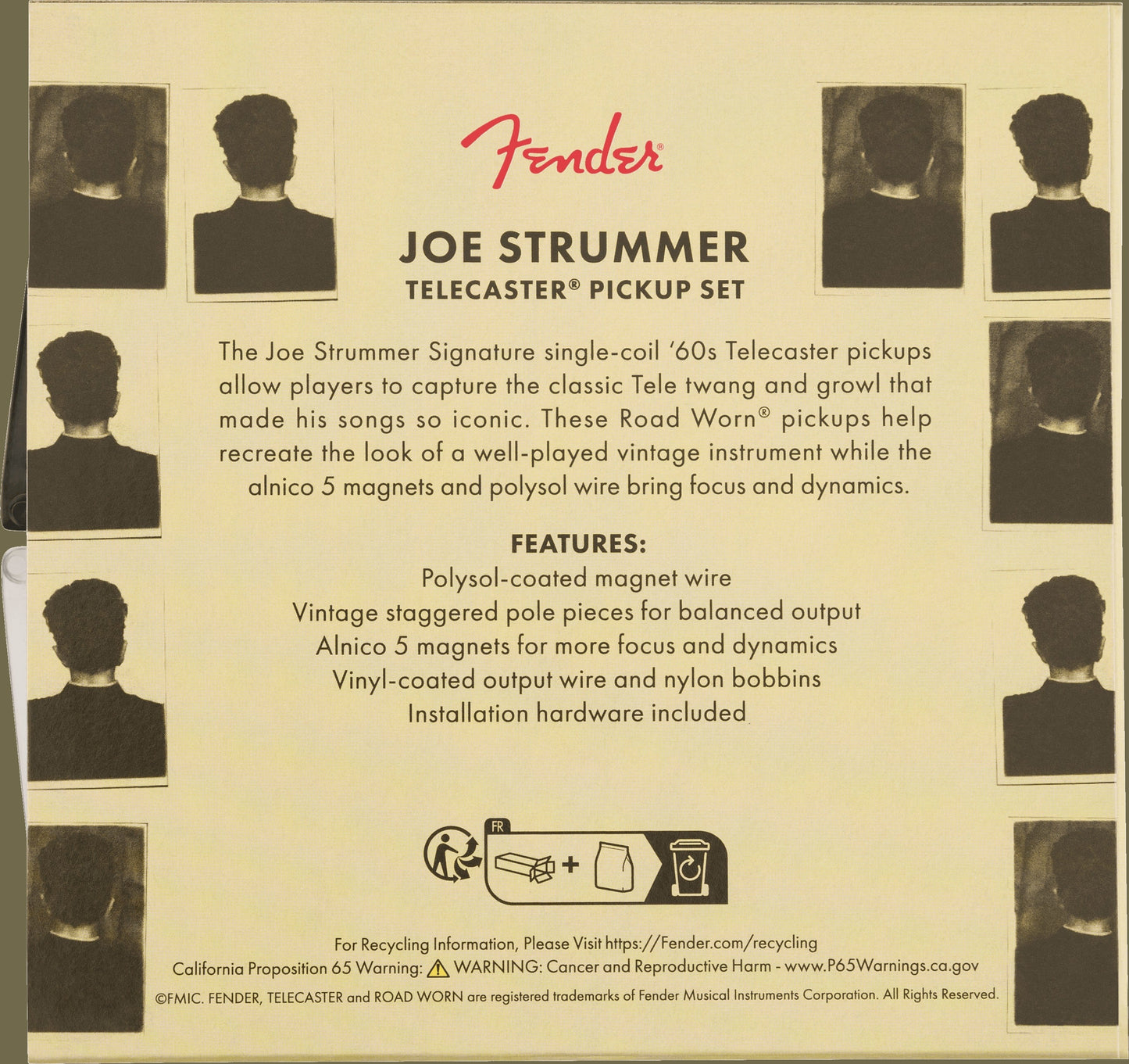 Joe Strummer Signature Telecaster® Pickup Set