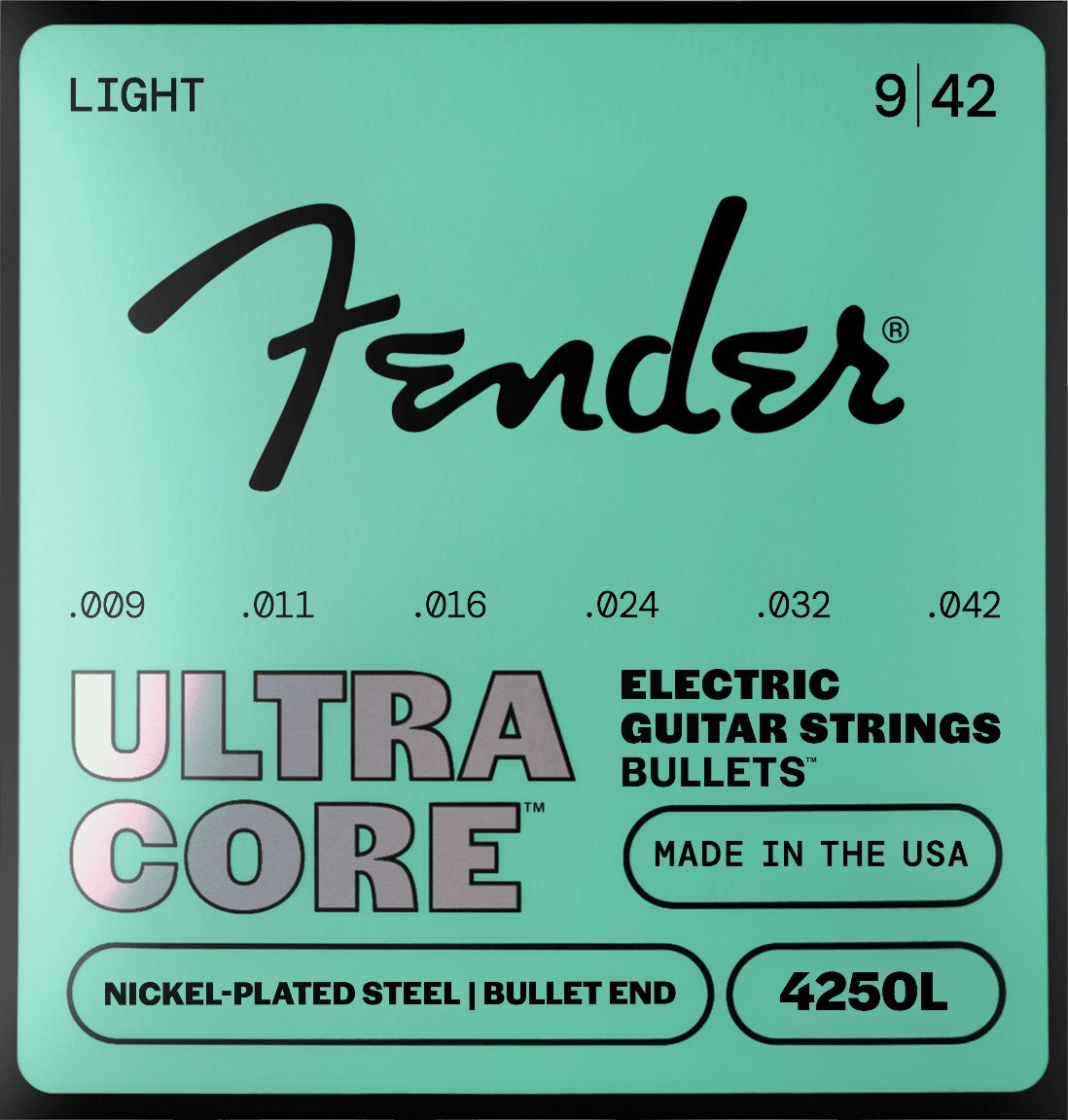 UltraCoreTM BulletsTM 4250 Nickel-Plated Steel Guitar Strings