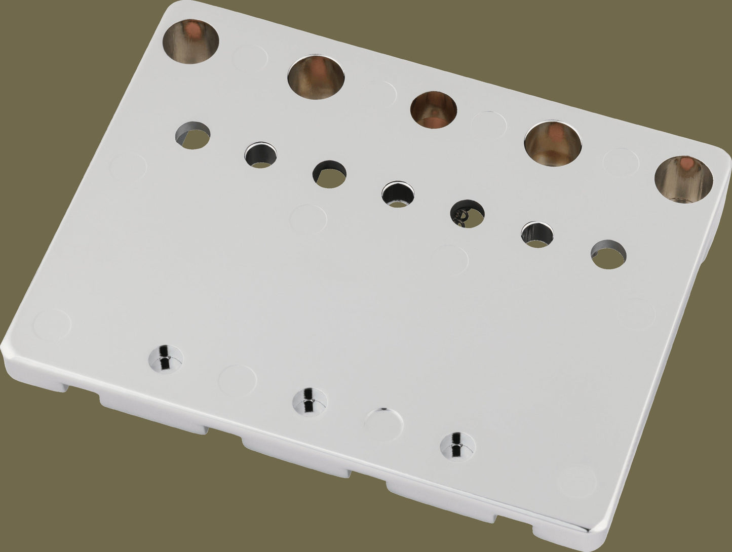 Fender® HiMassTM String-Through 4-String Bass Bridge Assembly With Brass Saddles