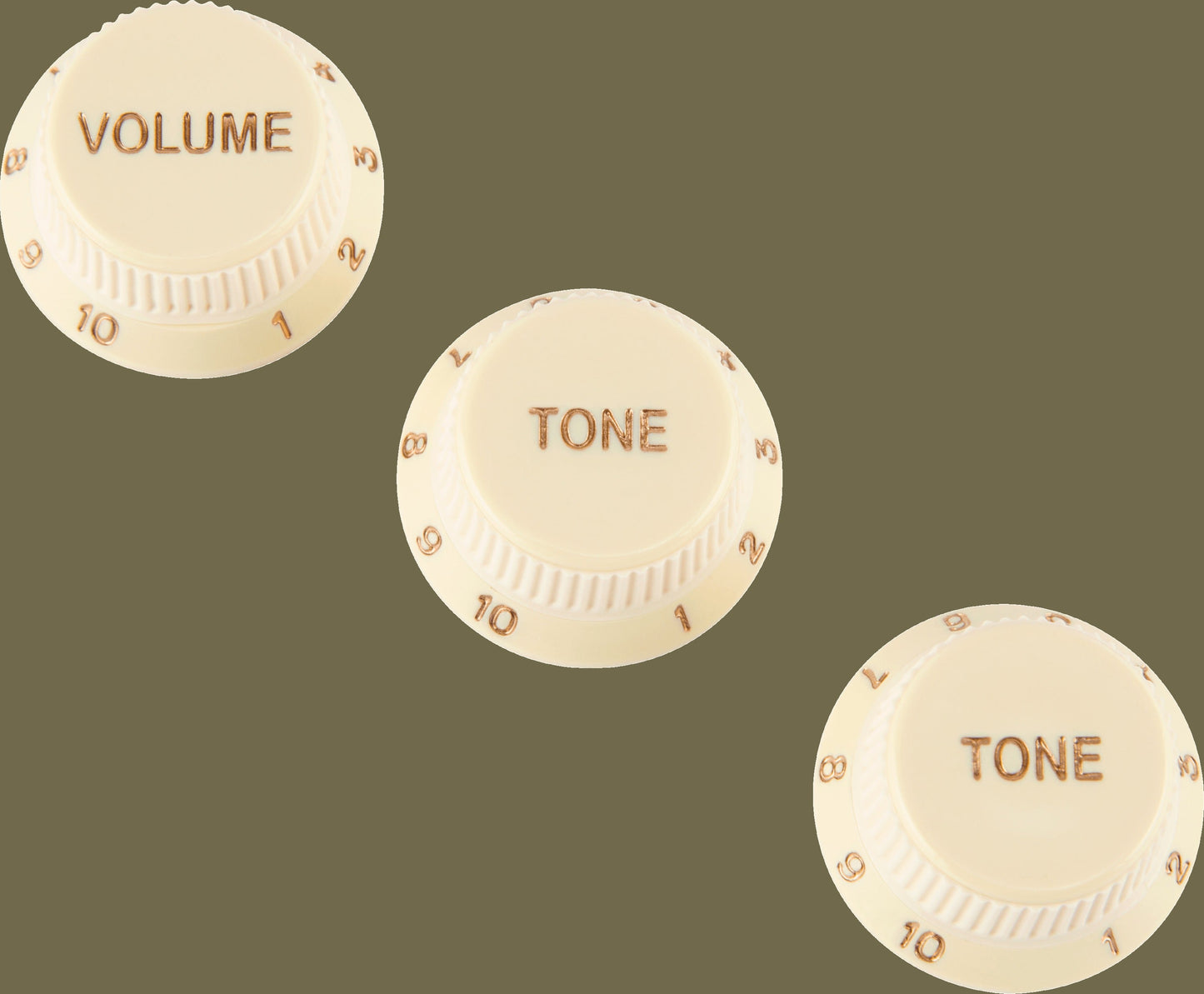 Stratocaster Soft Touch Knob Set