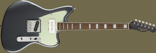 Limited Edition Paranormal Offset Telecaster® SJ, Laurel Fingerboard, Mint Pickguard, Charcoal Frost Metallic
