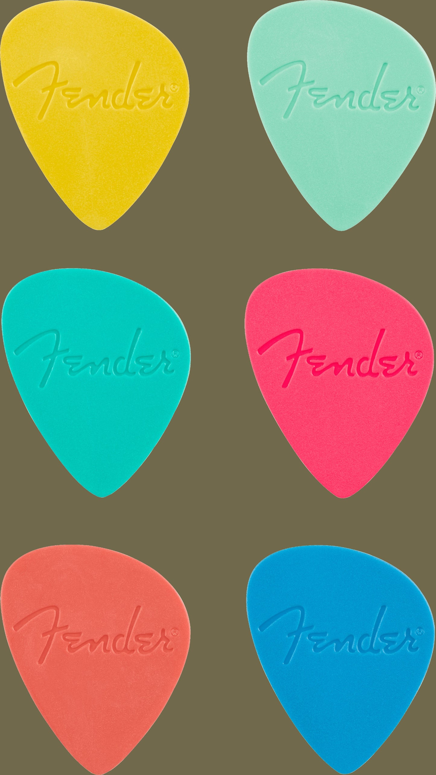 Offset Polycarbonate Picks