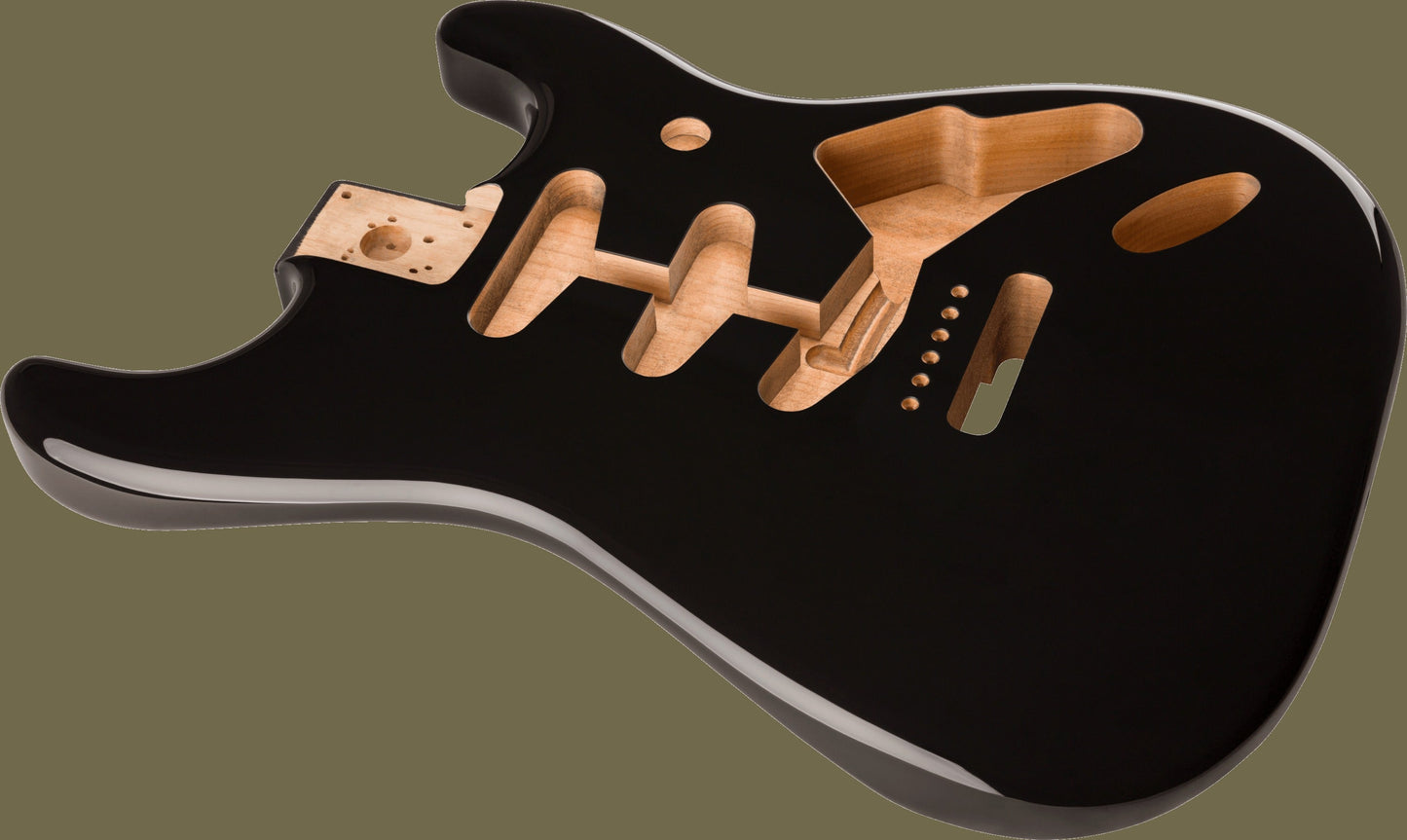 Classic Series 60's Stratocaster® SSS Alder Body Vintage Bridge Mount - Black