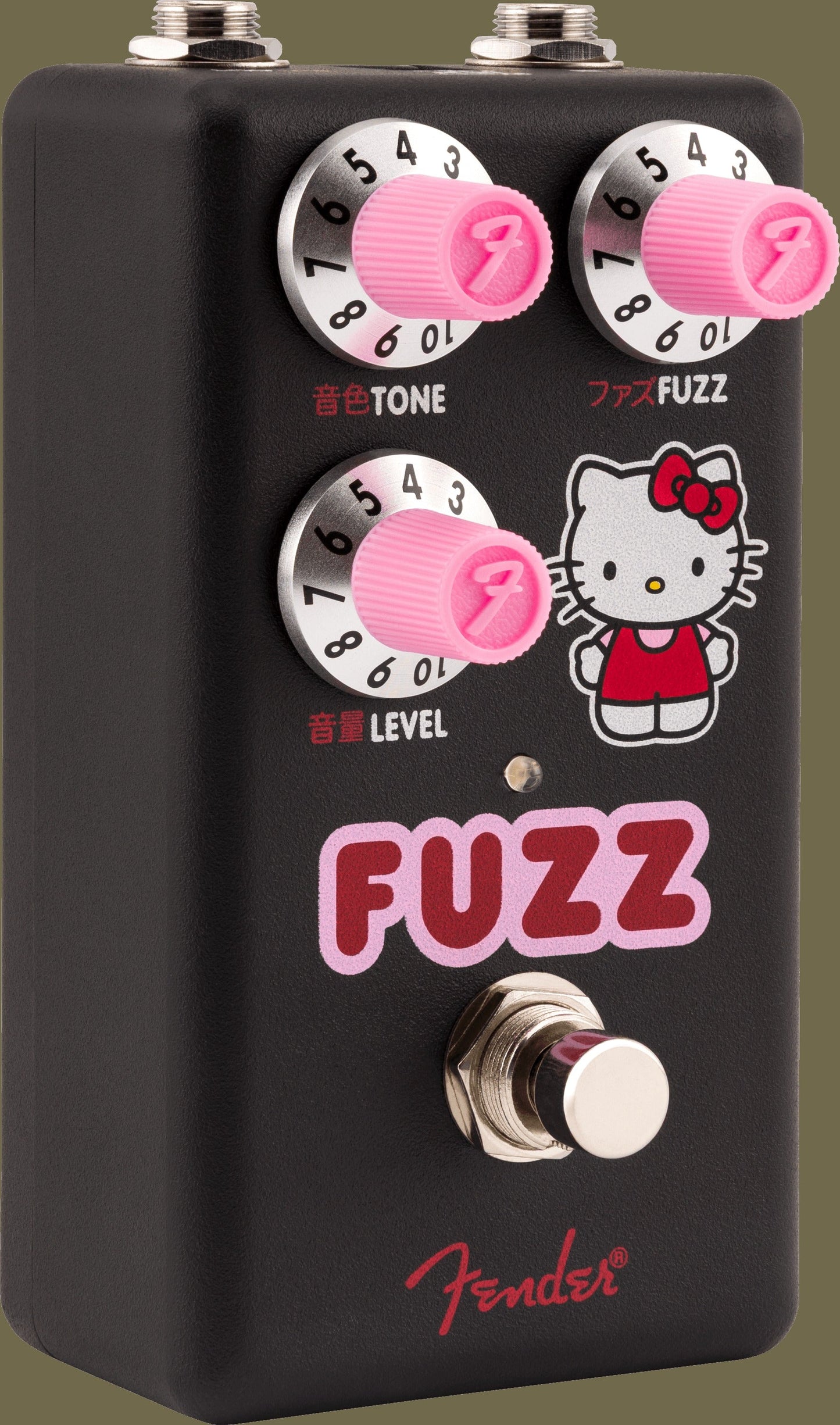 Fender® x Hello Kitty® Fuzz Pedal Black