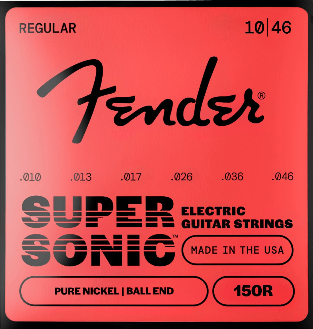 SuperSonicTM 150 Pure Nickel Guitar Strings