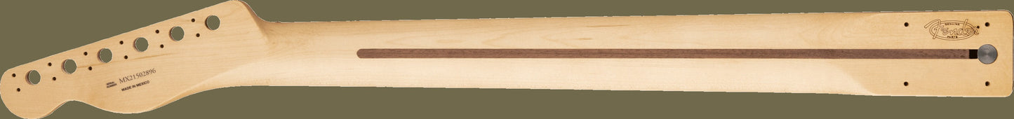 Player Series Telecaster® Neck w/Block Inlays, 22 Medium Jumbo Frets, Pau Ferro