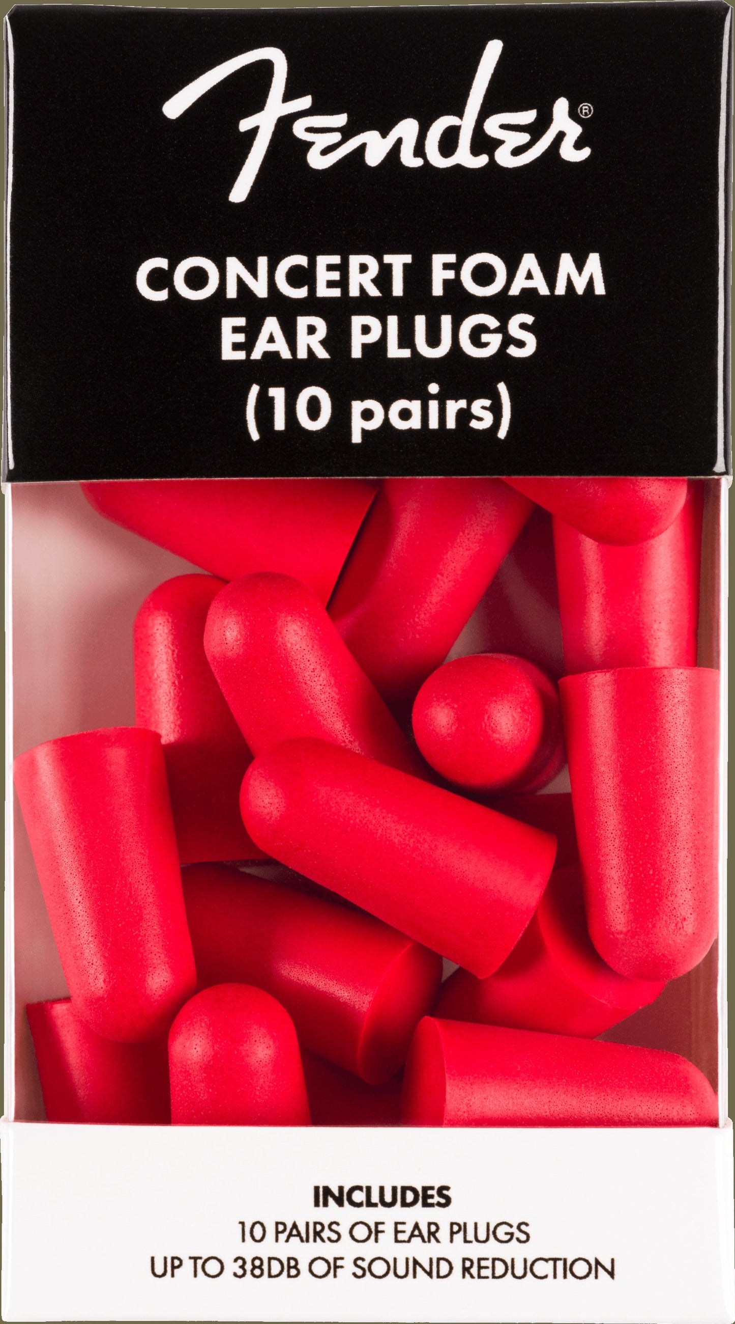 Concert Foam Ear Plugs - 10 Pairs