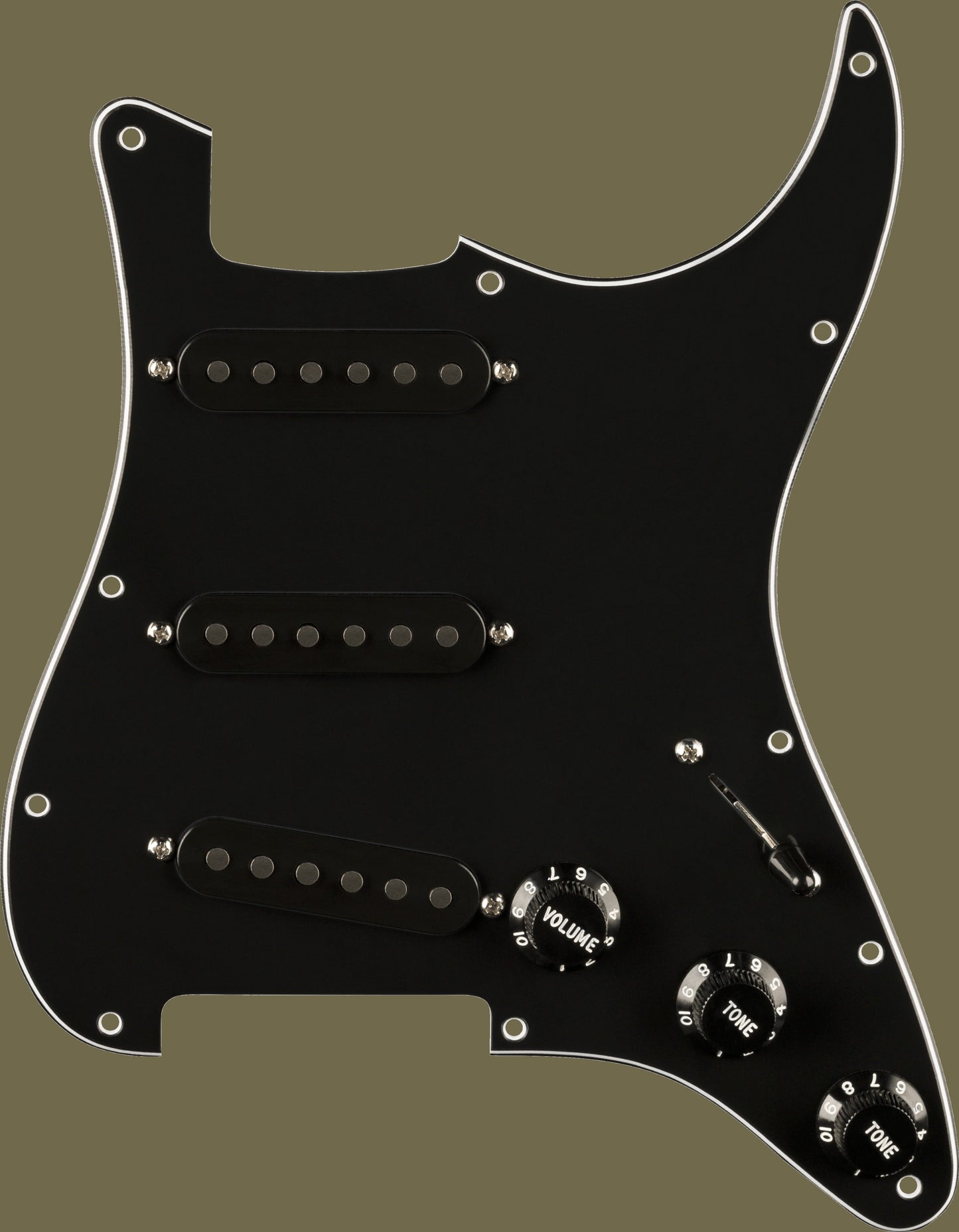 Pre-Wired Strat® Pickguard, Pure Vintage '65 w/RWRP Middle