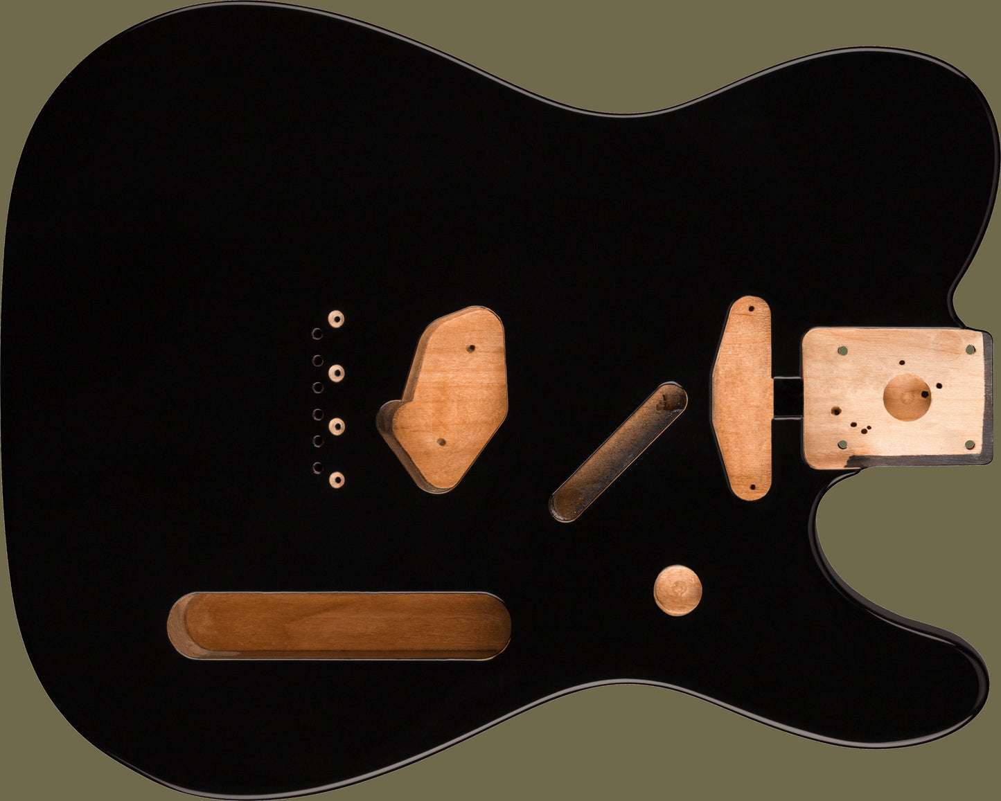 Classic Series 60's Telecaster® SS Alder Body Vintage Bridge Mount - Black