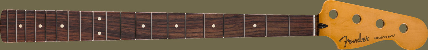 Player II Series Precision Bass® Neck, 22 Medium Jumbo Frets, 9.5", Modern "C"