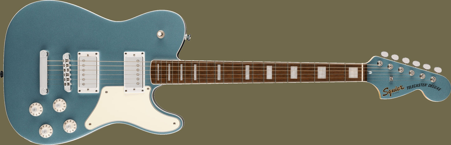 Limited Edition Paranormal Troublemaker Telecaster® Deluxe, Ice Blue Metallic