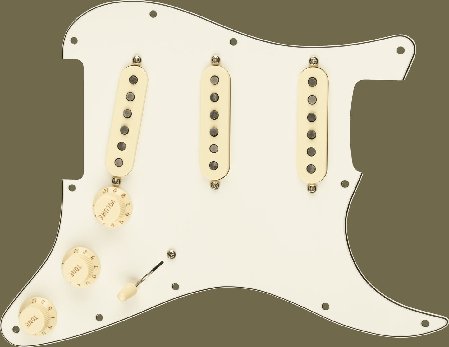 Pre-Wired Strat® Pickguard, Custom '69 SSS