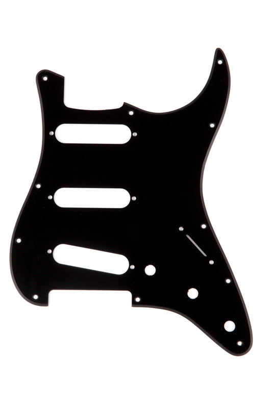 11-Hole Modern 1-Ply Stratocaster S/S/S Pickguard