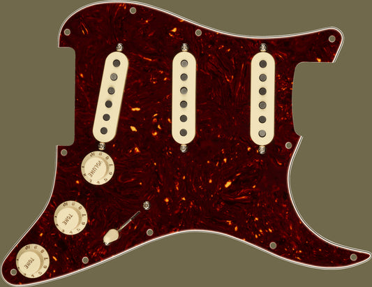 Pre-Wired Strat® Pickguard, Custom '69 SSS