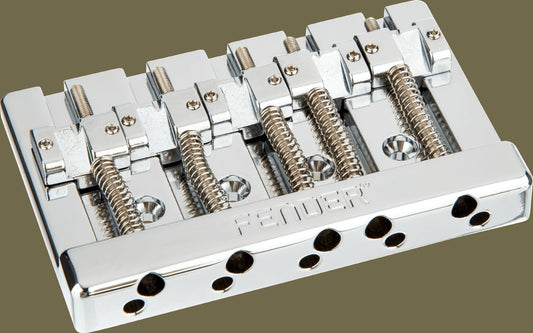 Fender® HiMassTM 5-String Bass Narrow Bridge Assembly With Brass Saddles