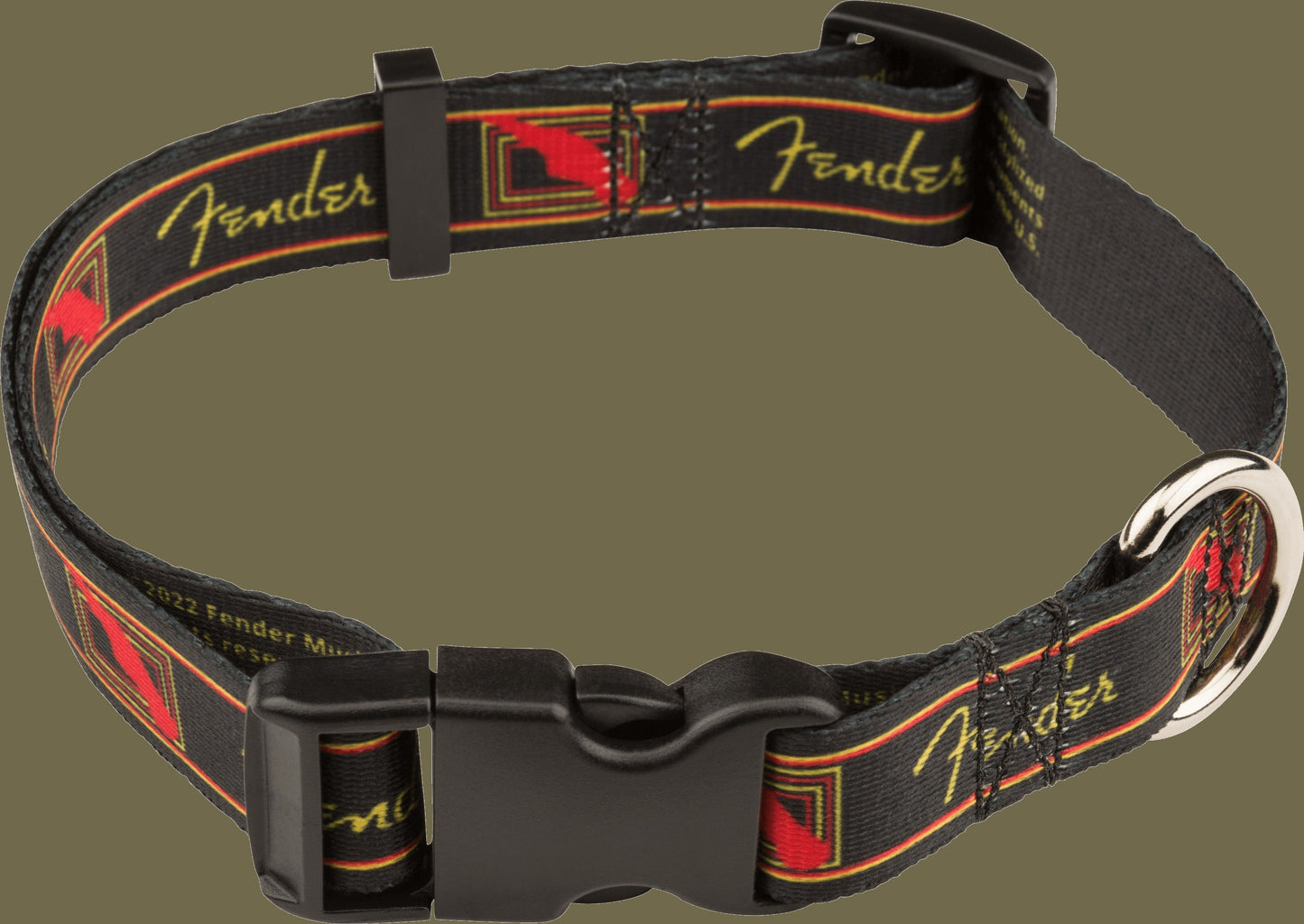 Fender® Monogram Logo Dog Collar