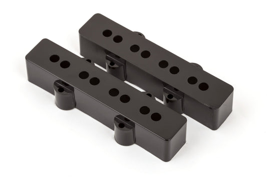 Pure Vintage Jazz Bass Plastic Pickup Cover Set