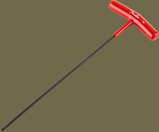 Truss Rod Adjustment Wrench, "T-Style", 1/8", Red