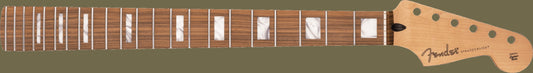 Player Series Stratocaster® Neck w/Block Inlays, 22 Medium Jumbo Frets, Pau Ferro