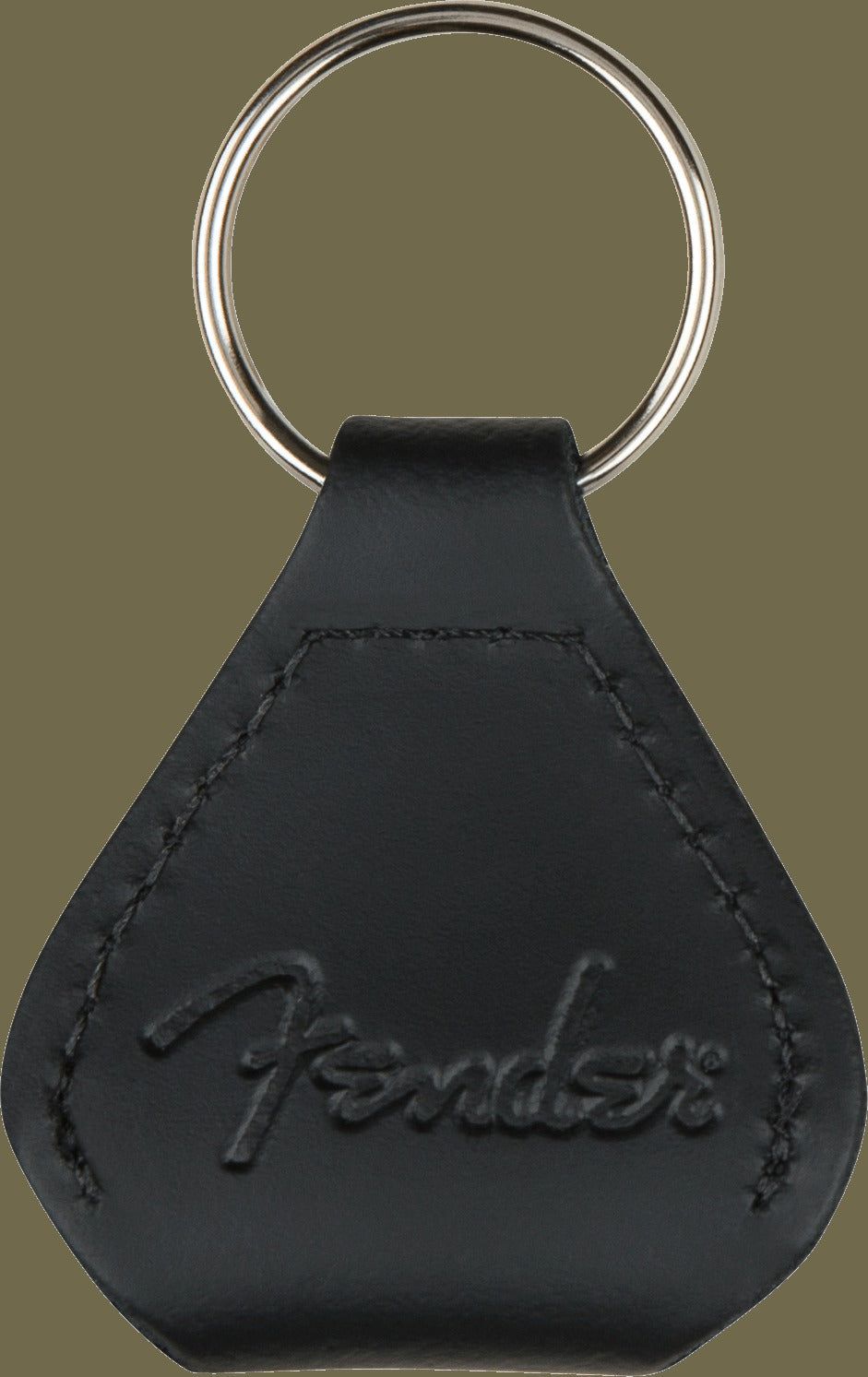 FenderTM Leather Pick Holder Keychain