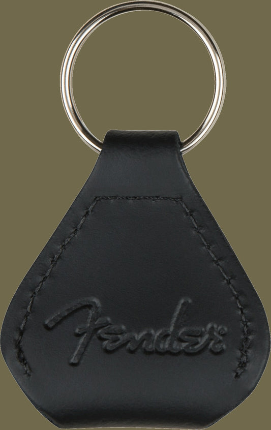 FenderTM Leather Pick Holder Keychain