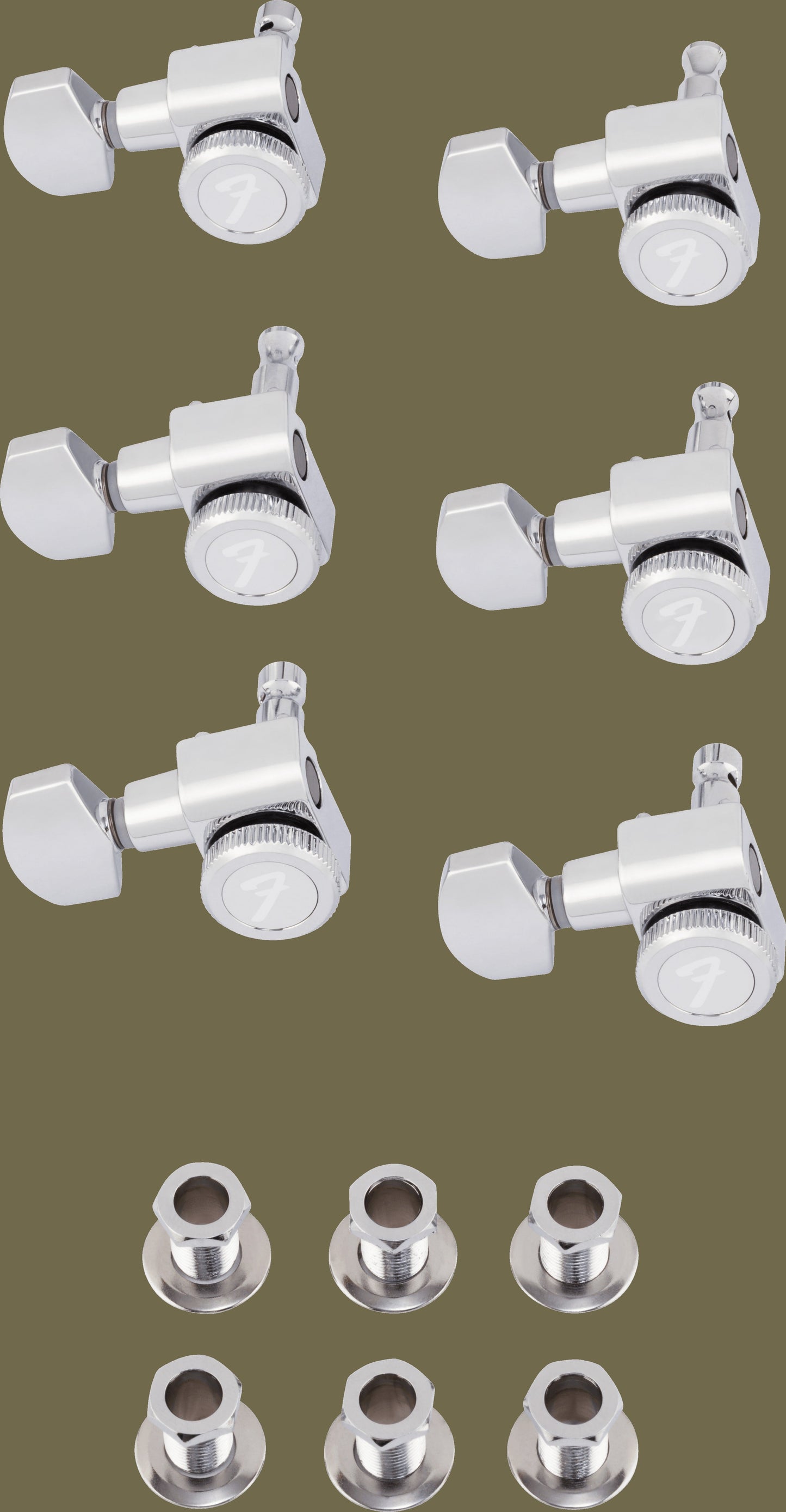 Locking Stratocaster®/Telecaster® Tuning Machine Set - Left-Handed