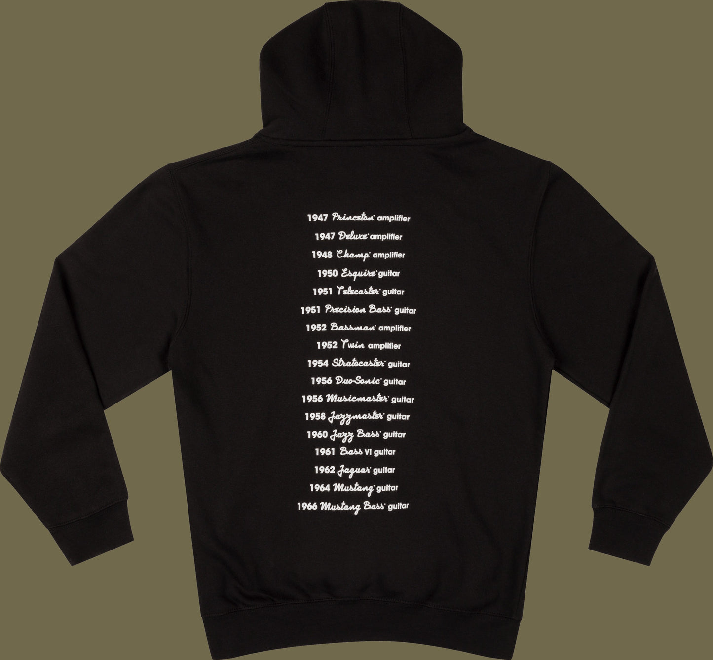 Fender® Logo Back Hoodie