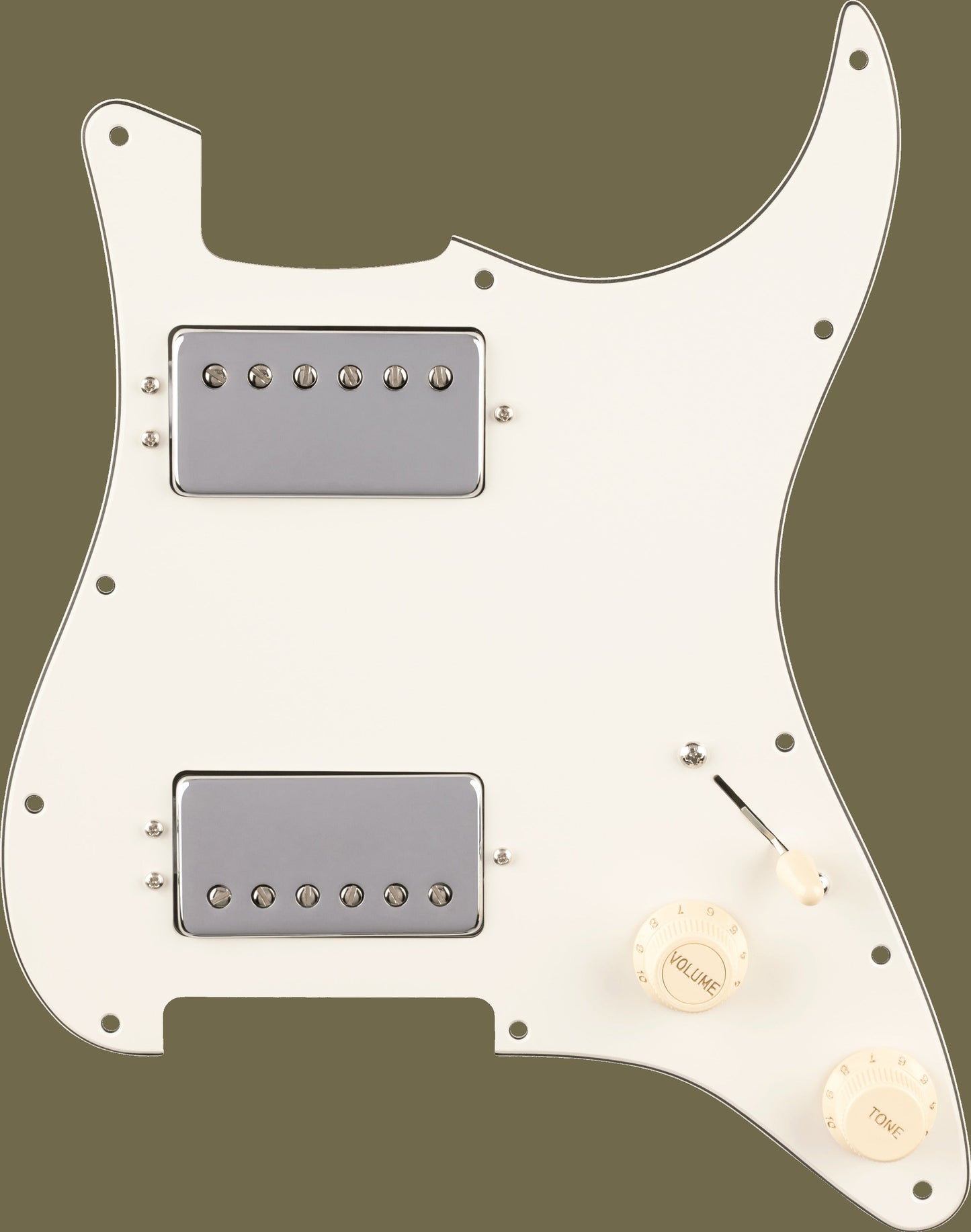 Pre-Wired Strat® Pickguard, Quadra TapTM HH