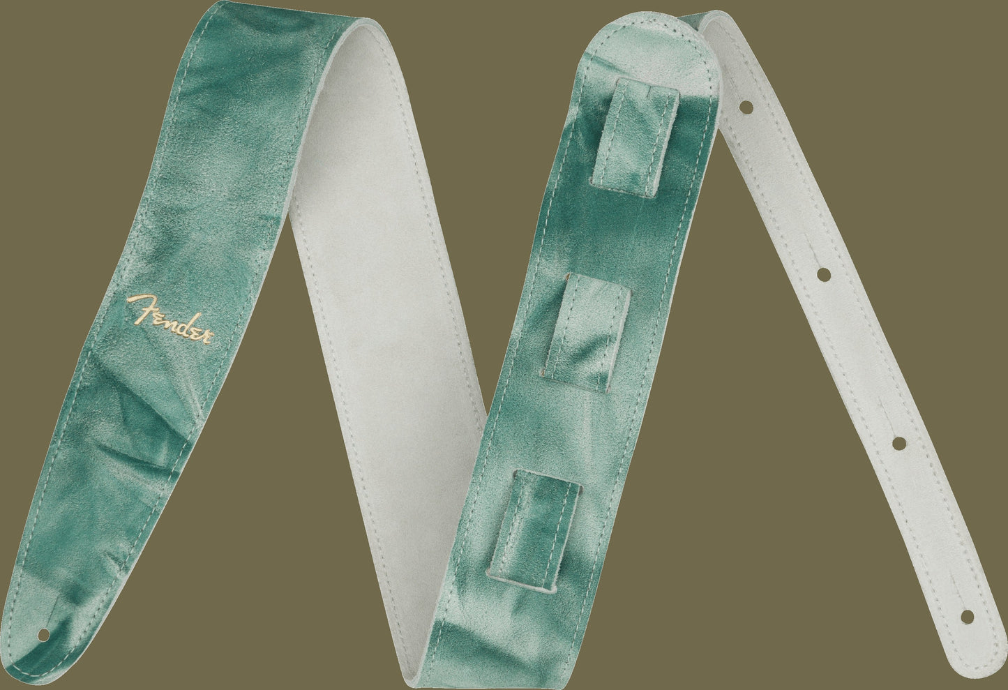 Tie Dye Leather Straps