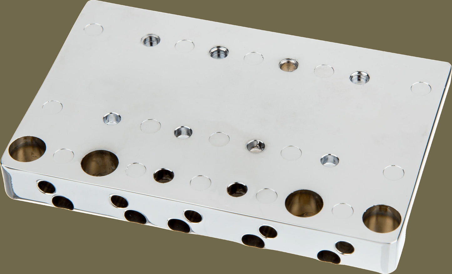 Fender® HiMassTM 5-String Bass Wide Bridge Assembly With Zinc Saddles