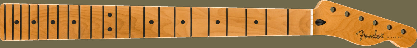 Satin Roasted Maple Fat Telecaster® Neck, 22 Medium Jumbo Frets, 9.5", U Shape