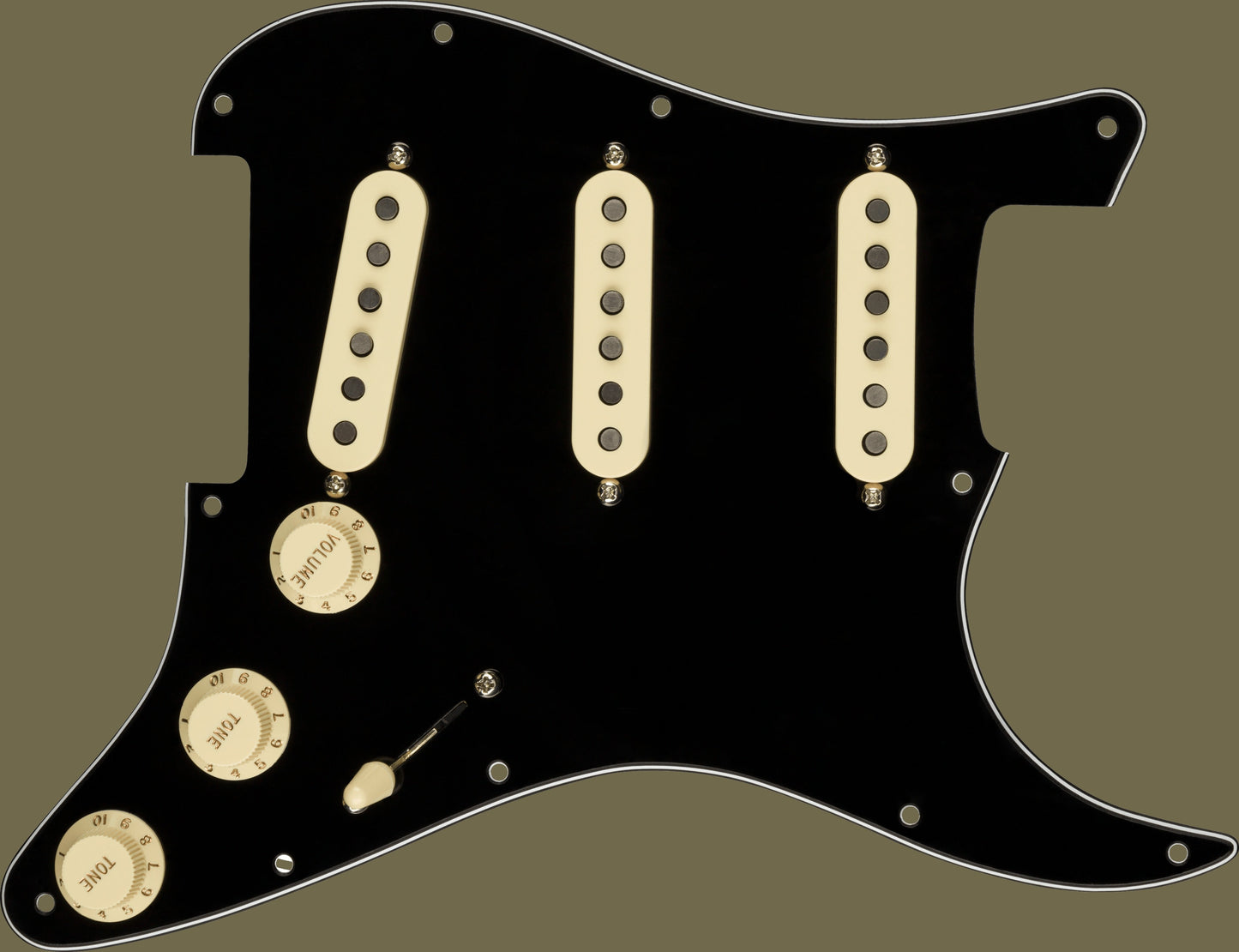 Pre-Wired Strat® Pickguard, Texas Special SSS