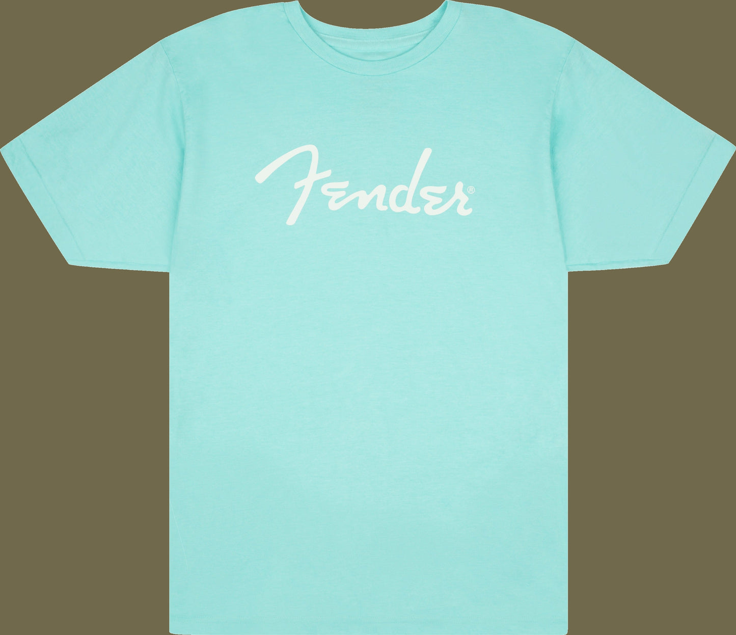 Fender® Spaghetti Logo T-Shirt, Daphne Blue