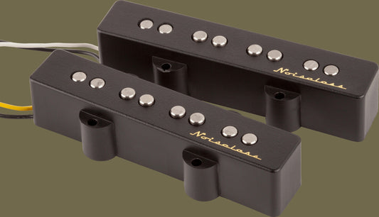 Vintage NoiselessTM Jazz Bass Pickup Set