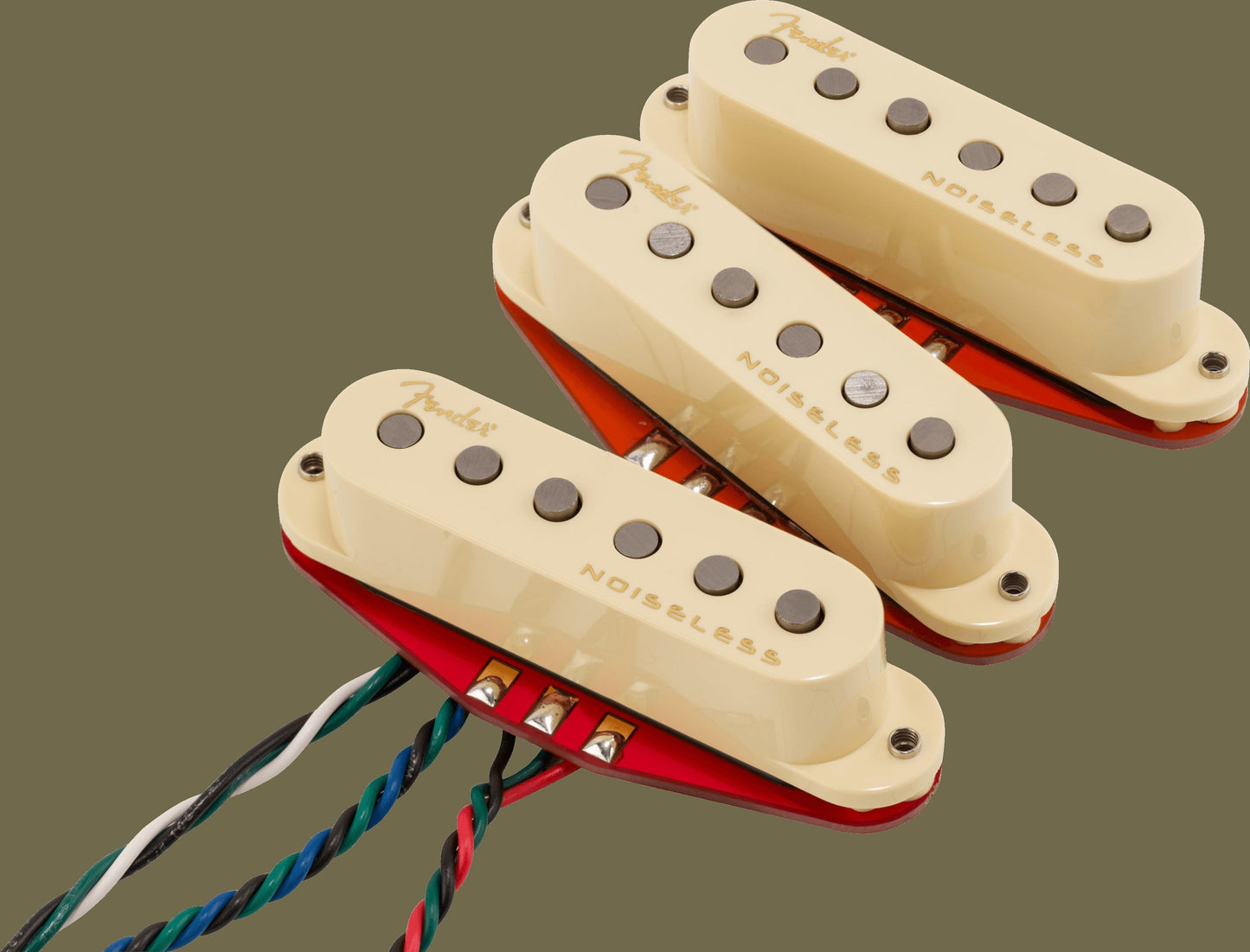 Ultra NoiselessTM Hot Stratocaster® Pickup Set