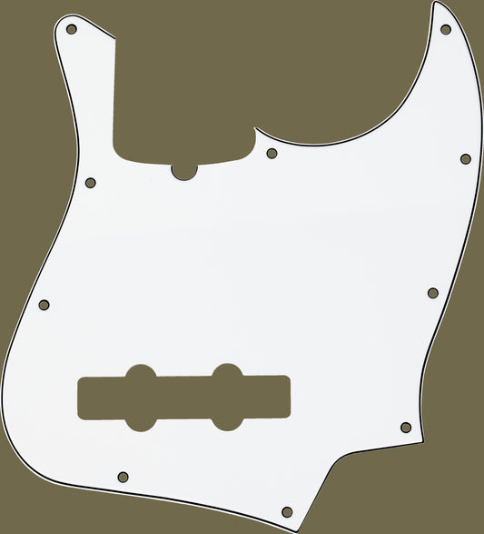 10-Hole Contemporary Jazz Bass Pickguards