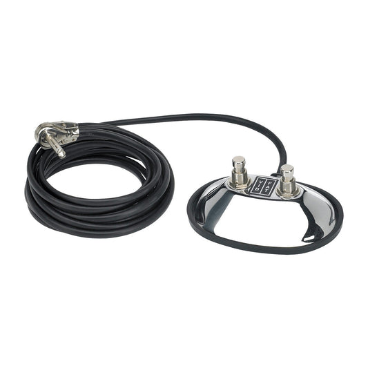 2-Button Vintage-Style Footswitch: Vibrato-Fat (1/4" Jack)