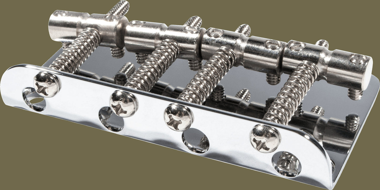 Pure Vintage '70s Jazz Bass Bridge Assembly