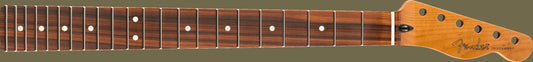 Roasted Maple Telecaster® Neck, 22 Jumbo Frets, 12", Pau Ferro, Flat Oval Shape