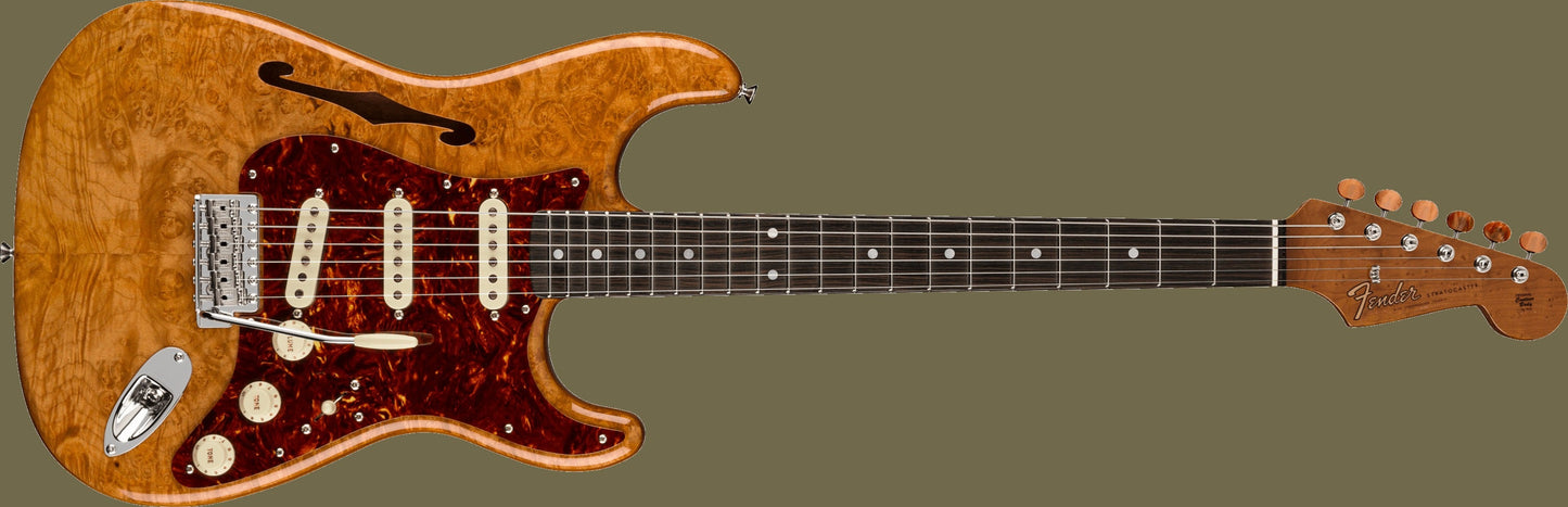 Artisan Maple Burl Thinline Stratocaster®