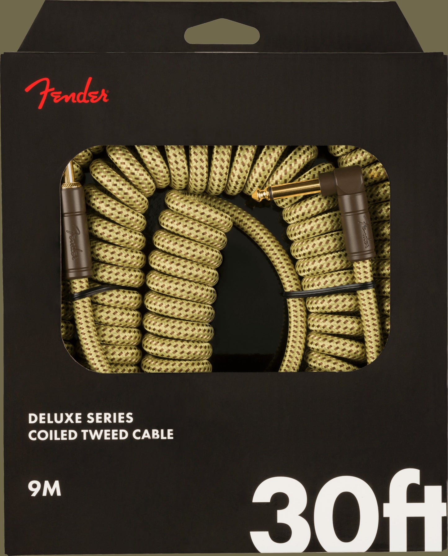 Deluxe Series Tweed Coil Instrument Cables