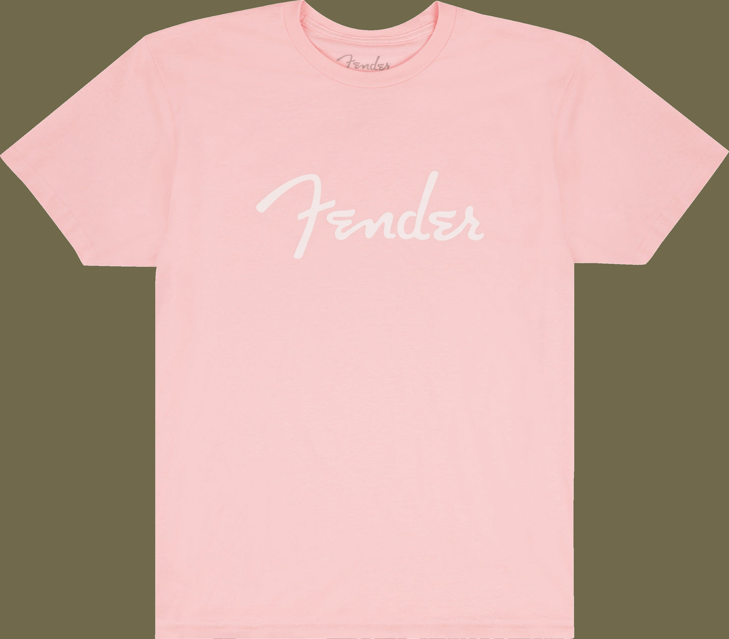Fender® Spaghetti Logo T-Shirt, Shell Pink