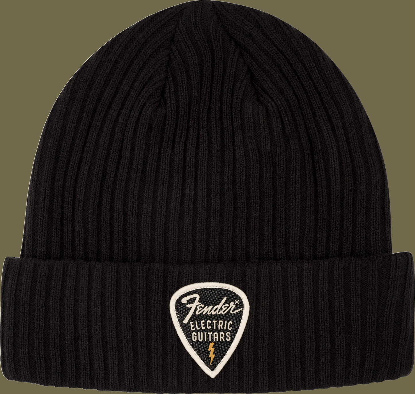 Fender® Pick Patch Ribbed Beanie