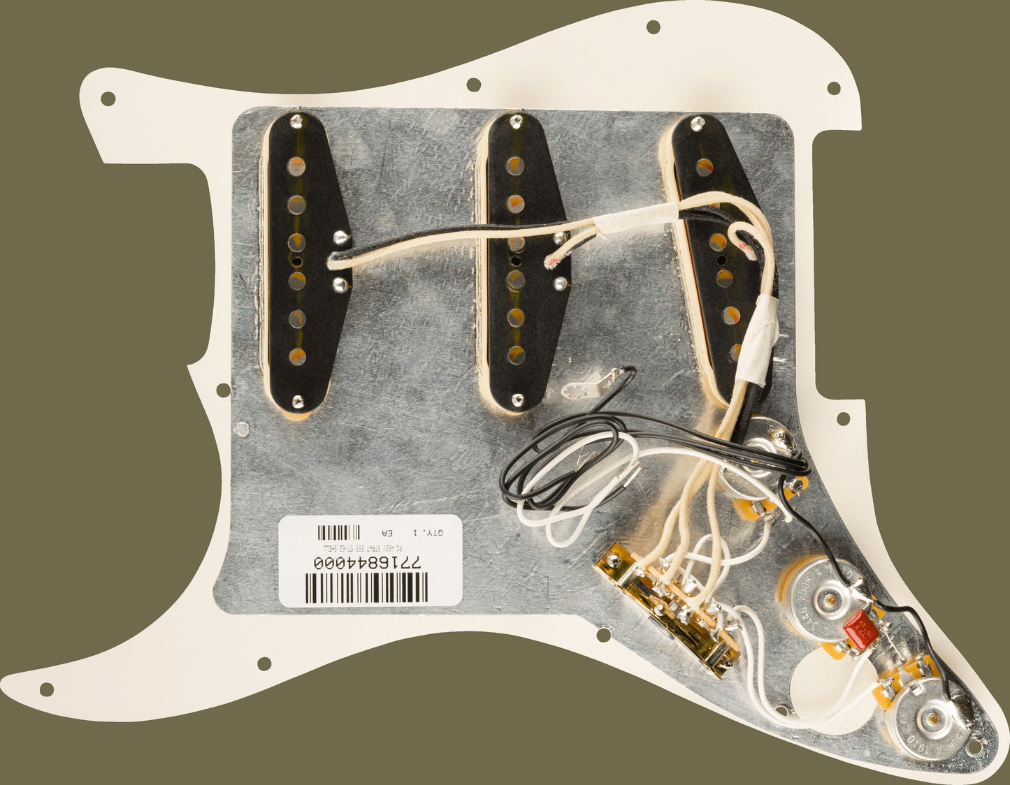 Pre-Wired Strat® Pickguard, Original '57/'62 SSS