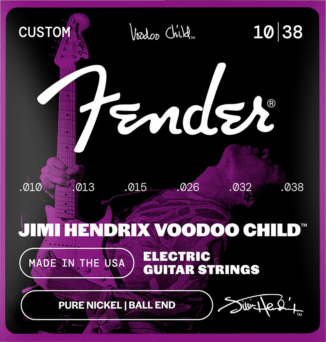 Jimi HendrixTM Voodoo ChildTM Electric Guitar Strings