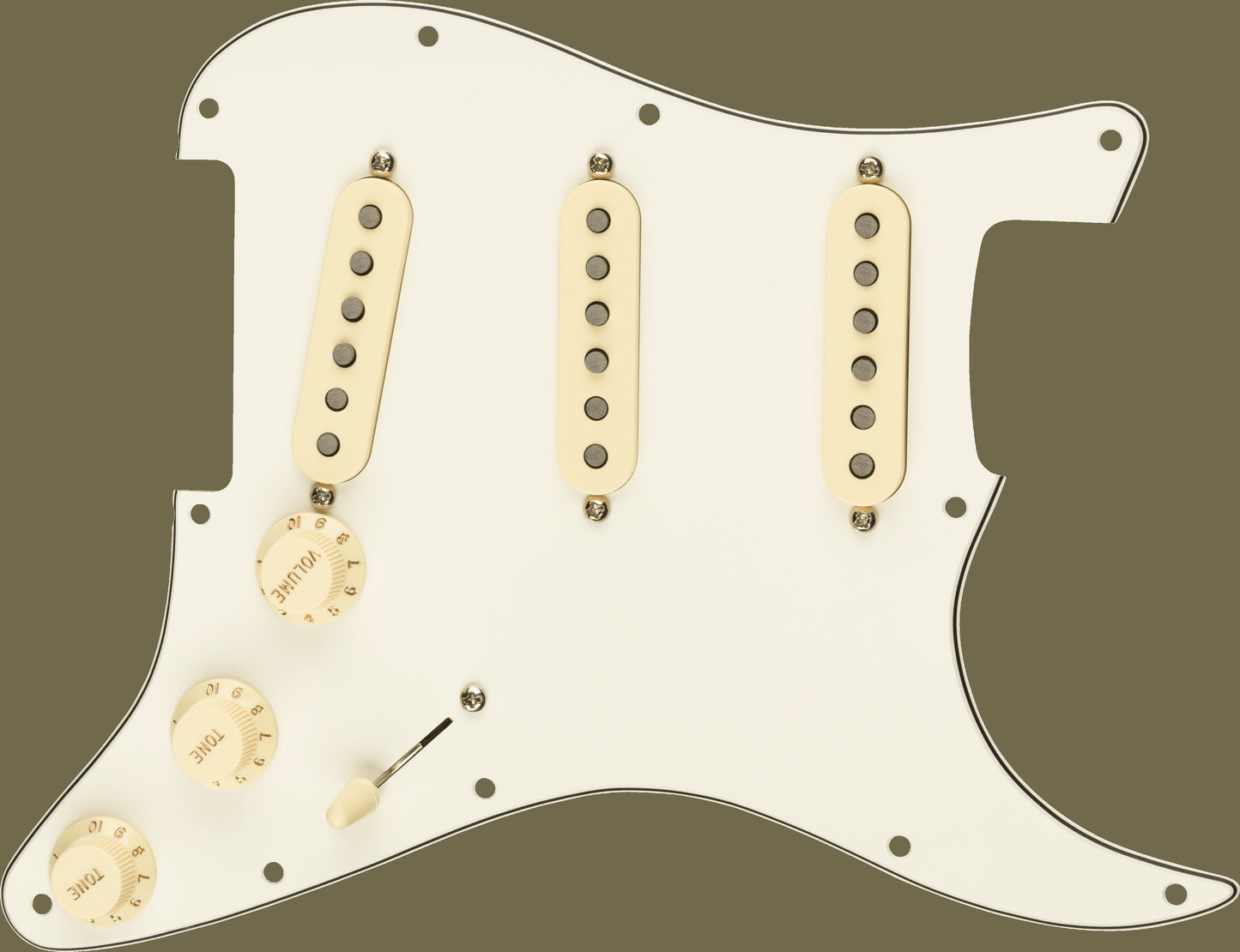 Pre-Wired Strat® Pickguard, Tex-Mex SSS