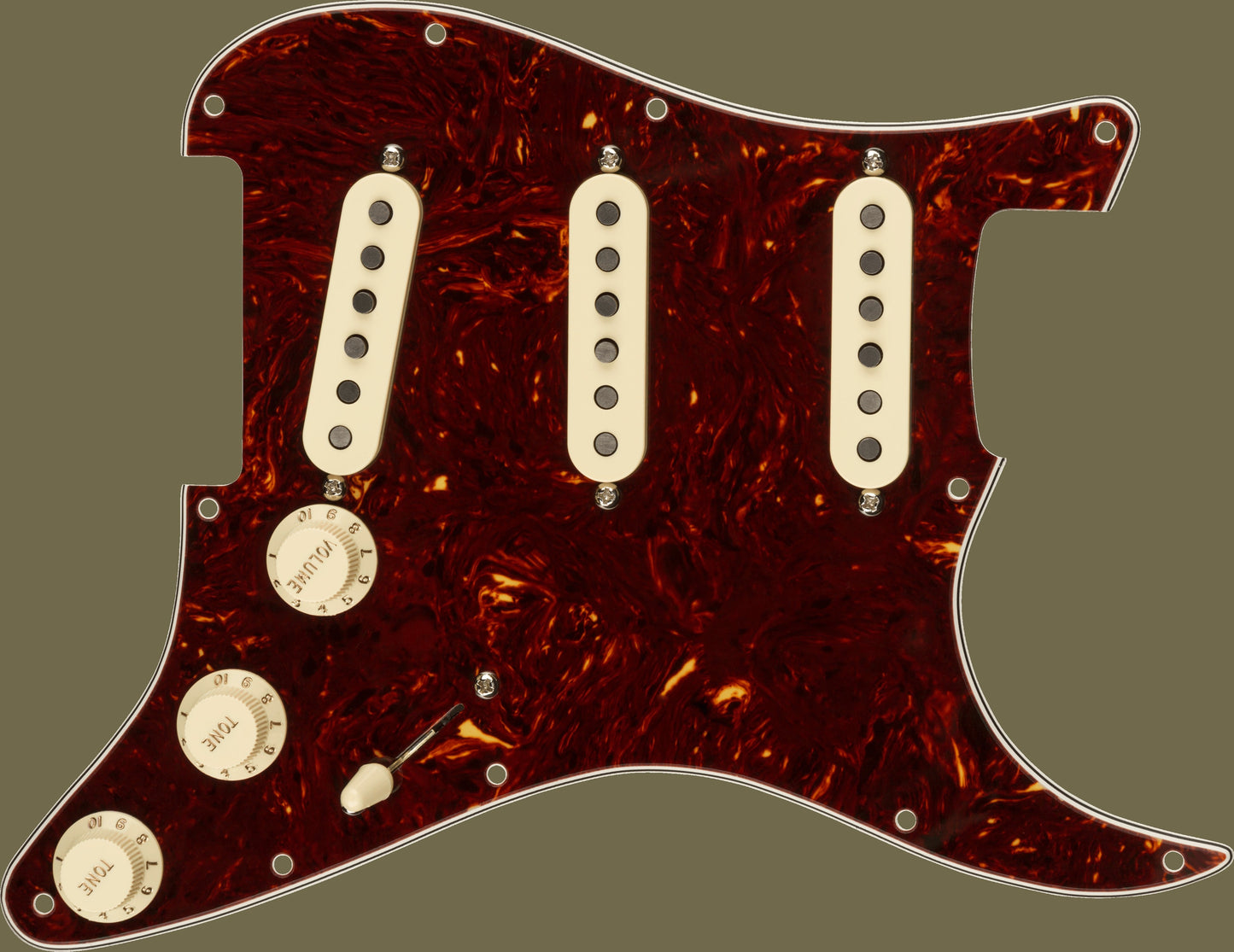 Pre-Wired Strat® Pickguard, Tex-Mex SSS