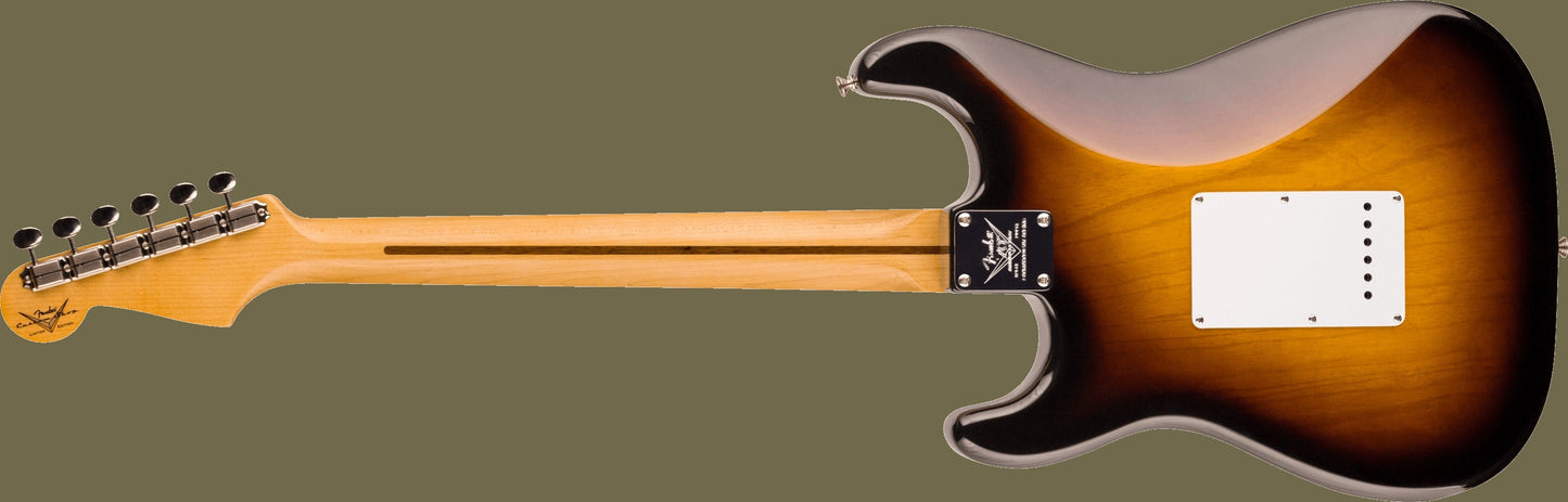 Limited Edition 70th Anniversary 1954 Stratocaster® NOS, 1-Piece Quartersawn Maple Neck Fingerboard, Wide-Fade 2-Color Sunburst